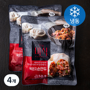 [로켓프레시] 더미식 묵은지손만두 (냉동), 350g, 4개