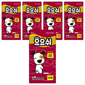 요요쉬 강아지 배변패드 와인 플로랄와인향