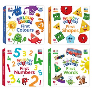 블록스 첫 보드북 세이펜 호환 4권 세트 전 4권