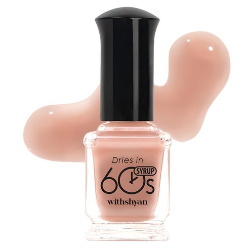 위드샨 60초 건조 매니큐어, M063누드시럽, 9ml, 1개