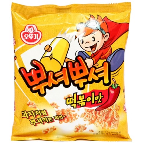 오뚜기 뿌셔뿌셔 떡볶이맛, 90g, 24개