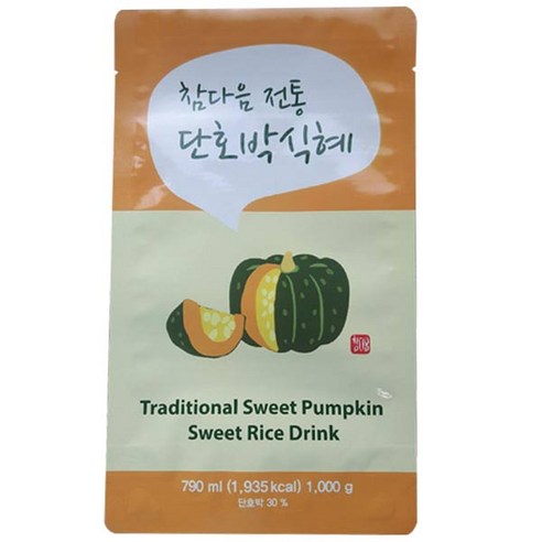 거상 참다음 전통단호박식혜, 790ml, 1개