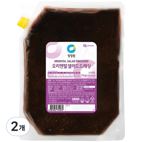 청정원 오리엔탈 샐러드 드레싱