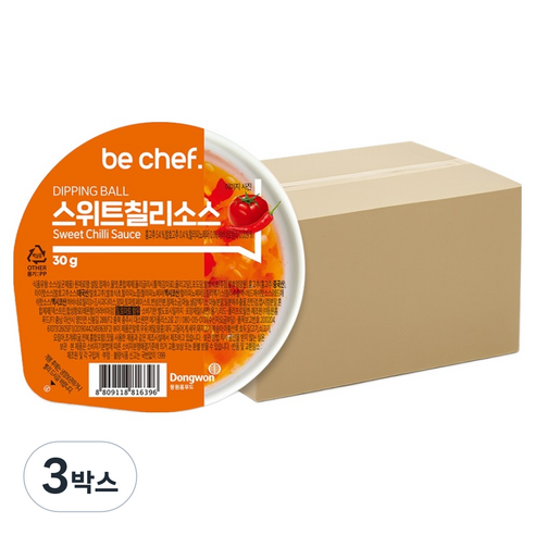 비셰프 디핑볼 스위트 칠리소스 32p, 960g, 3박스