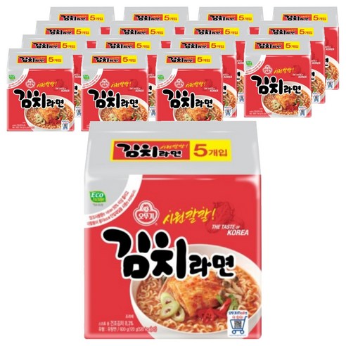 오뚜기 김치라면 120g