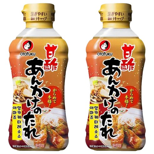 오타후쿠 아마즈 앙카케 타레 소스, 340g, 2개