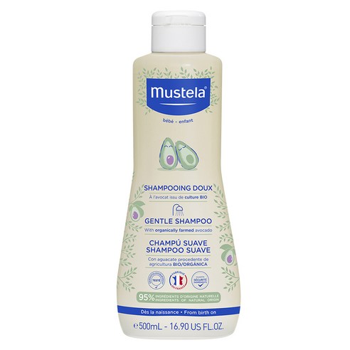무스텔라 젠틀 샴푸, 500ml, 1개