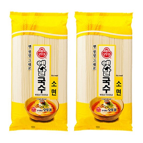 오뚜기옛날 국수 소면, 500g, 2개