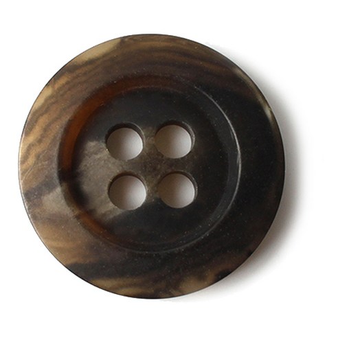 동화상가몰 버팔로 수문장 단추 23mm, 다크브라운, 10개입