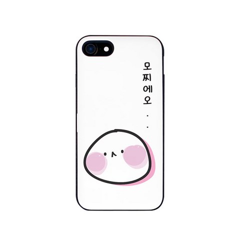 바니몽 찹쌀이 미러 슬림팩 카드 범퍼 휴대폰 케이스