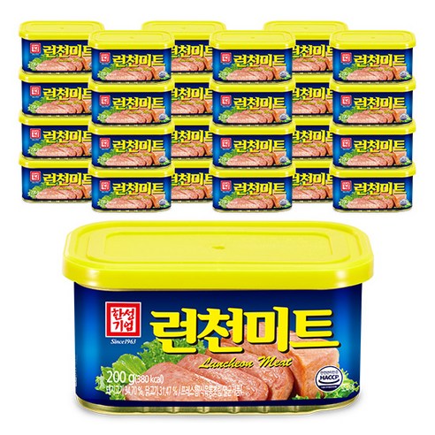 한성기업 런천미트, 200g, 24개