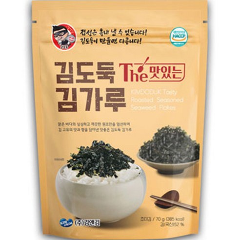 김앤김 김도둑 The 맛있는 김가루, 70g, 1개