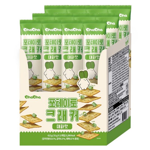 챠챠 포테이토 크래커 대파맛 12p