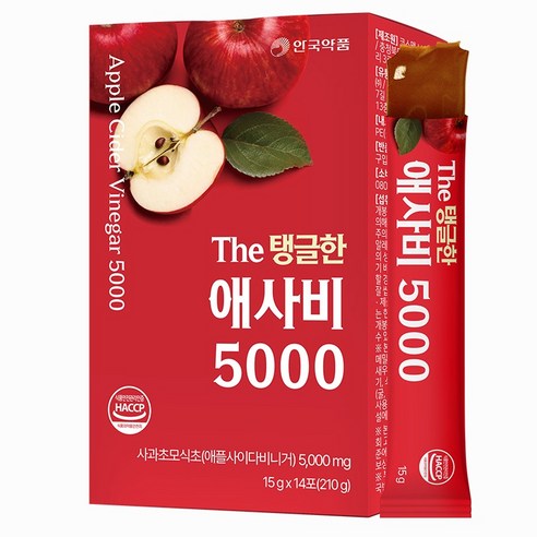 안국약품 The 탱글한 애사비 5000 14p, 1개, 210g