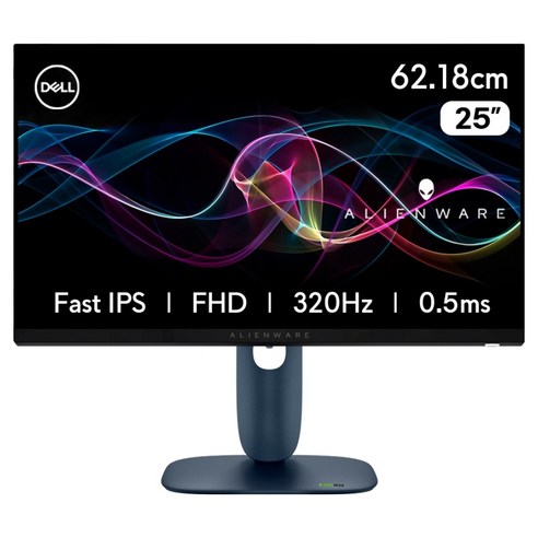 1인 가구 장기 사용 모니터 트렌드 델 FHD 에일리언웨어 320Hz 0.5ms IPS 게이밍 모니터