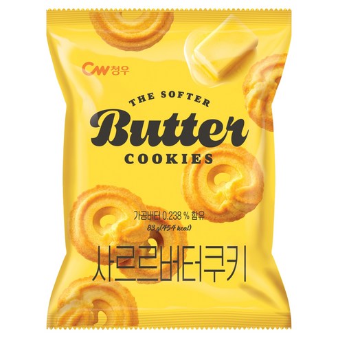 청우식품 사르르 버터쿠키