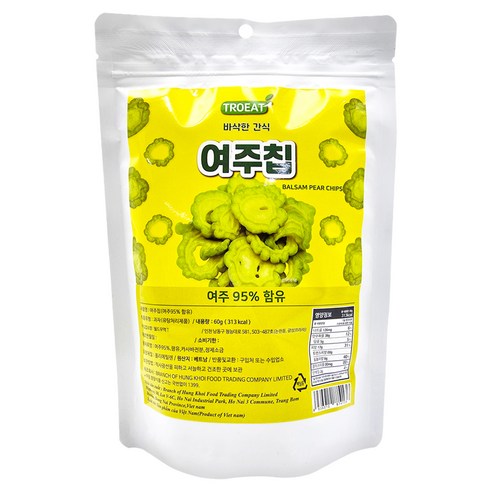 트로잇 바삭한 간식 여주칩