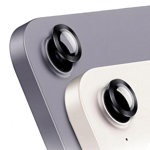 pines 빛번짐 차단 풀커버 강화유리 카메라 보호필름 2p 세트