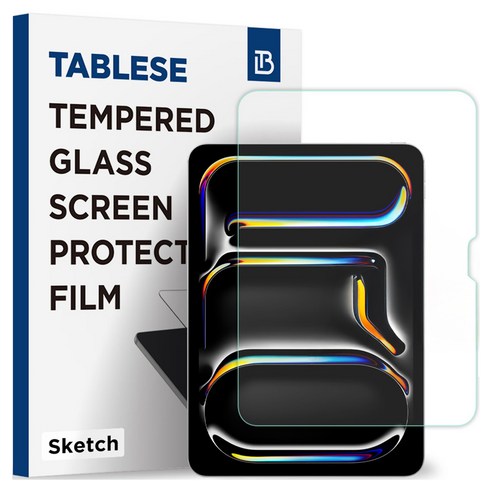 태블리스 9H GLASS PAPERLIKE 종이질감 저반사 강화유리 태블릿 액정보호필름 세트