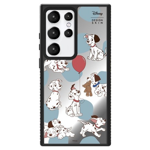 DESIGNSKIN 디즈니 캣츠앤독스 미러 맥세이프 그래픽 휴대폰 케이스