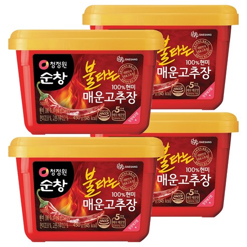 청정원순창 불타는 매운고추장