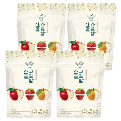 에코맘의산골이유식 산골 과일참 통째로 과일칩