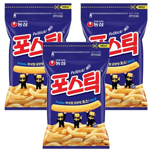 포스틱 과자, 280g, 3개
