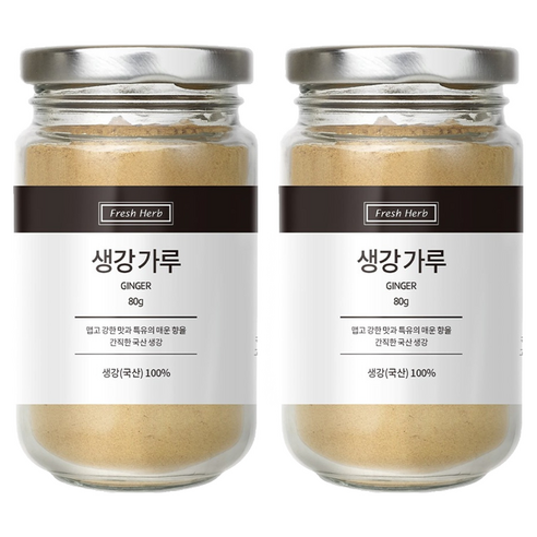 신선약초 생강가루, 80g, 2개