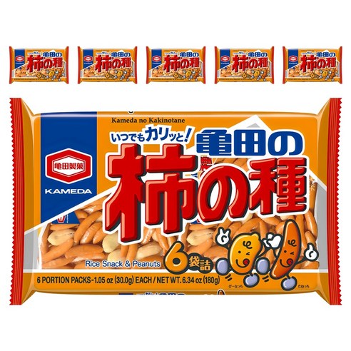 카메다 카키노타네 스낵 6p