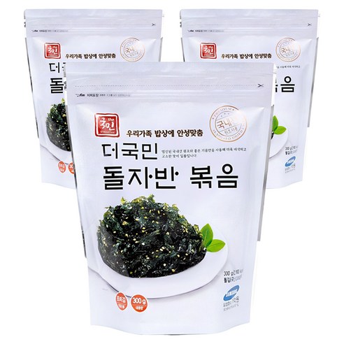 더국민 돌자반 볶음