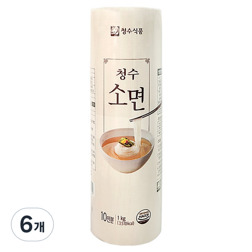 청수식품 소면 두루마리