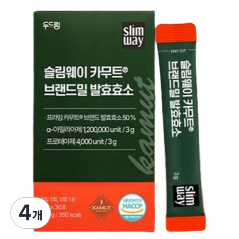 슬림웨이 카무트 브랜드밀 발효효소