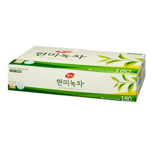 동서 현미녹차, 1.5g, 180개입, 1개