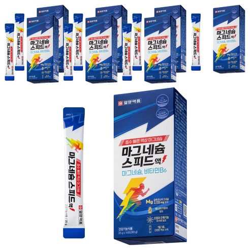일양약품 마그네슘 스피드액 14p, 280g, 8개