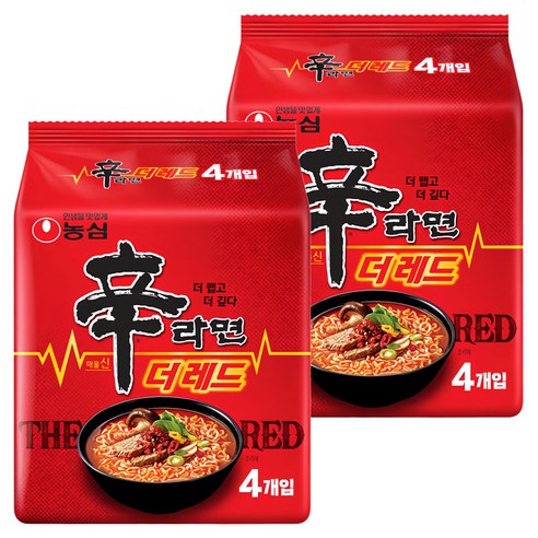 신라면 더 레드 125g