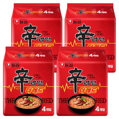 신라면 더 레드 125g