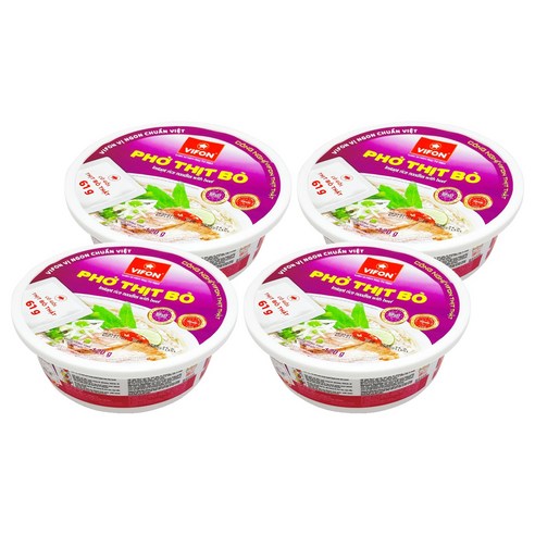비폰 포보 베트남 쌀국수 컵라면 120g