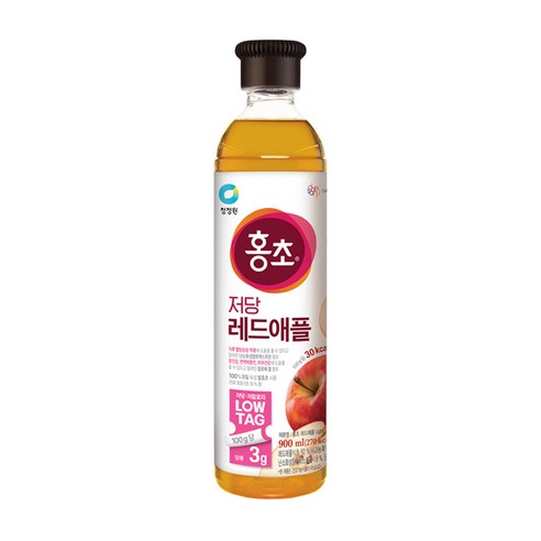 홍초 레드애플 저당, 900ml, 1개