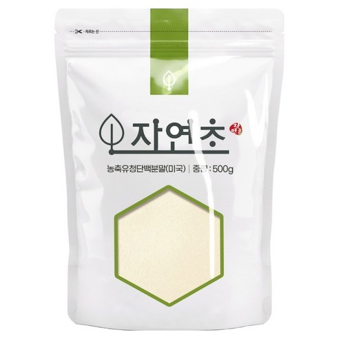 자연초 농축유청단백분말, 1개, 500g