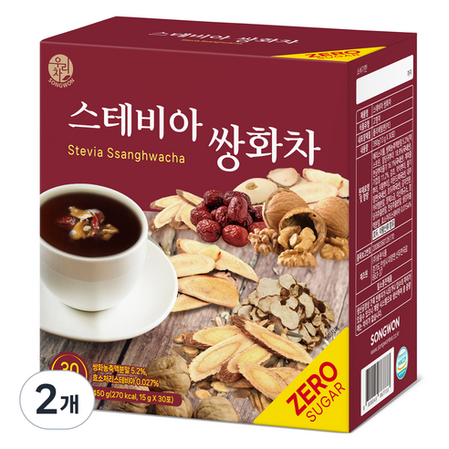 우리차 송원식품 스테비아 쌍화차