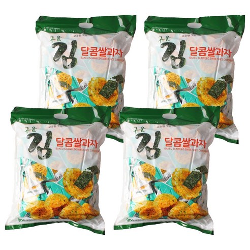 구운김 달콤 쌀과자, 4개, 900g