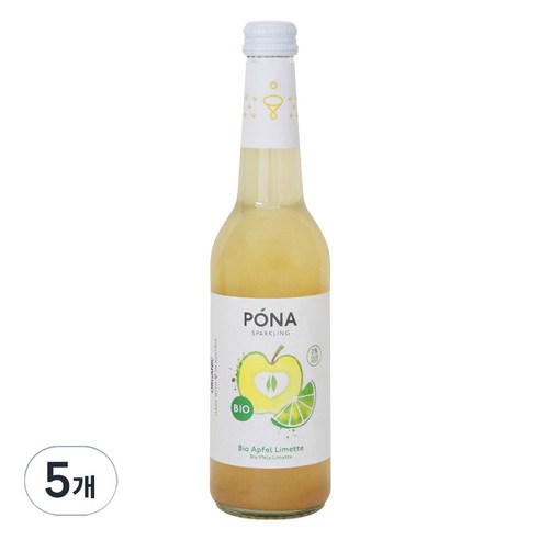 포나 유기농 스파클링 애플 라임 탄산음료