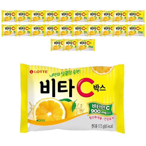 롯데웰푸드 비타C박스 캔디