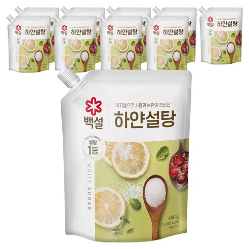 CJ제일제당 [CJ제일제당] 백설 하얀설탕 400g x 10개, 400g, 10개