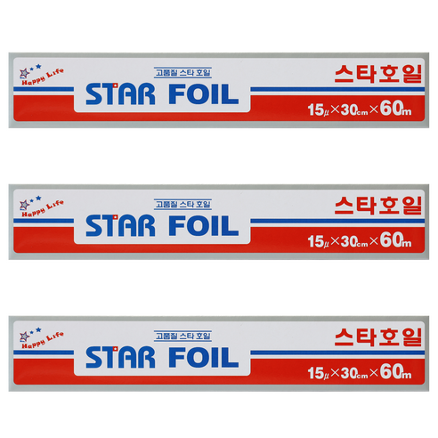 지제이알미늄 스타호일, 60m, 3개