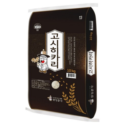 쌀집총각 2025년산 햅쌀 고시히카리, 상등급, 10kg, 1개