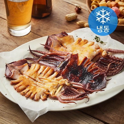 바다온 포항시 인증 구룡포건조 원양산 반건조 오징어 5미 (냉동)