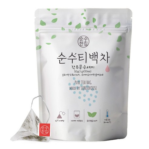 순수한집 작두콩수세미차 삼각티백, 1g, 50개입, 1개