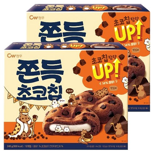 청우식품 쫀득초코칩