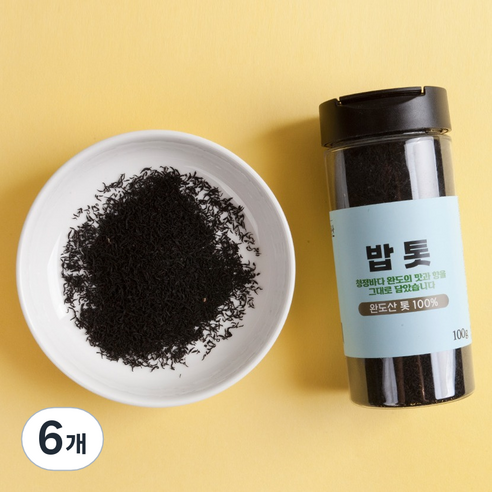 완도산 밥톳, 6개, 100g